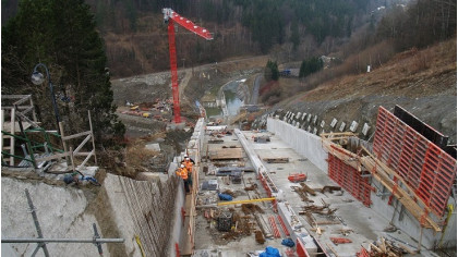 Rozsáhlá rekonstrukce přehrady Šance pokračuje