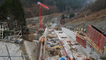 Rozsáhlá rekonstrukce přehrady Šance pokračuje