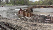 Rozsáhlá rekonstrukce Staroměstského stupně na řece Ostravici finišuje