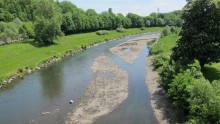 Štěrkonosné toky vodohospodáři v povodí Odry udržují přírodě blízkým způsobem