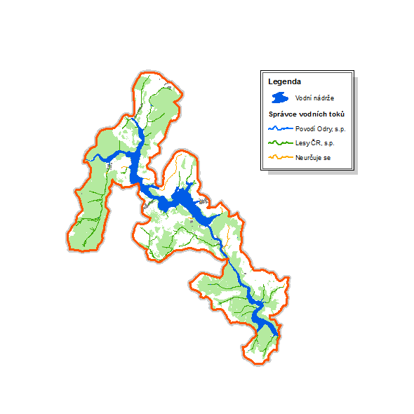 mapa Opava